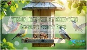 types of birds that eat seeds