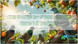 types of doves