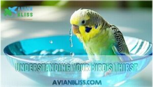 understanding your bird's thirst