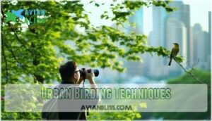 urban birding techniques
