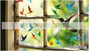 use decals or markers