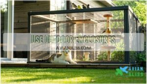 use outdoor enclosures