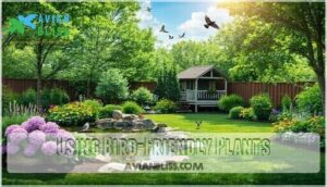 using bird-friendly plants using bird-friendly plants