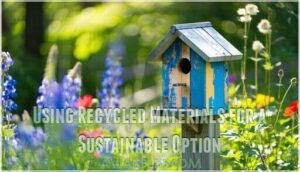 using recycled materials for a sustainable option