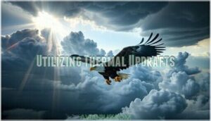 utilizing thermal updrafts