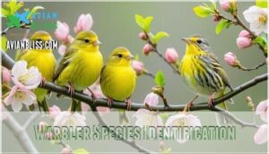 warbler species identification