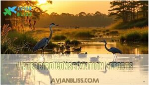 waterbird conservation efforts