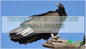 what does a black vulture look like