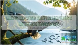 what is the bald eagle size