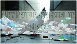 why people are cruel on birds