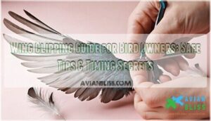 wing clipping guide for bird owners