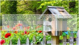working with scrap lumber and wood