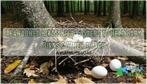 abandoned birds nest