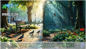 adaptation to human presence