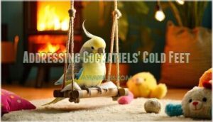 addressing cockatiels' cold feet