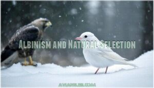 albinism and natural selection