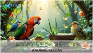 aloe vera and plant extracts