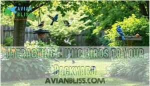 attracting mimic birds to your backyard