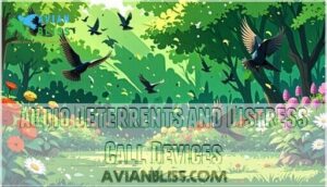 audio deterrents and distress call devices