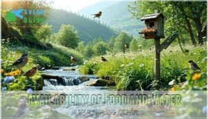 availability of food and water