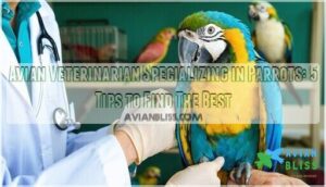 avian veterinarian specializing in parrots