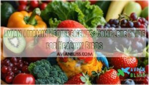 avian vitamin requirements