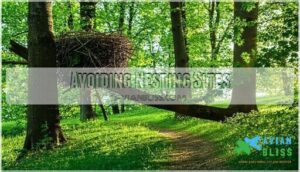 avoiding nesting sites