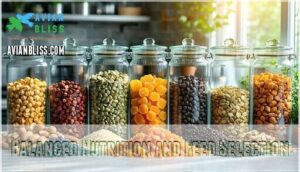 balanced nutrition and feed selection