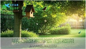 balancing sunlight and shade