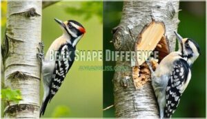 beak shape difference