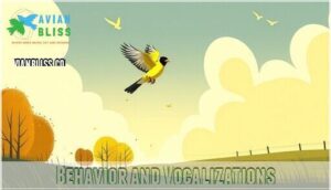 behavior and vocalizations