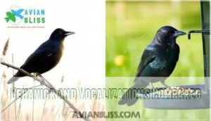 behavior and vocalizations compared