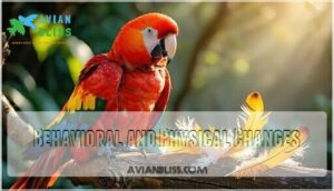 behavioral and physical changes