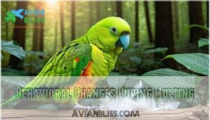 behavioral changes during molting behavioral changes during molting