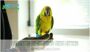 benefits of curbing bird biting