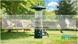 best bird feeders for small seeds