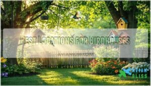 best locations for birdhouses