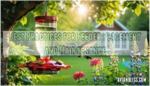 best practices for feeder placement and maintenance