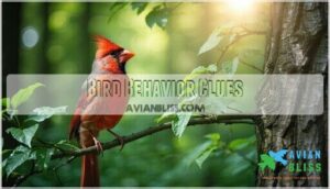 bird behavior clues bird behavior clues