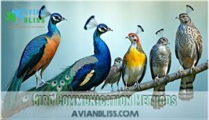bird communication methods