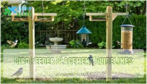 bird feeder placement guidelines