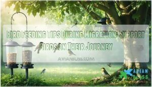 bird feeding tips during migration