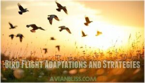 bird flight adaptations and strategies