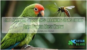 bird malaria symptoms