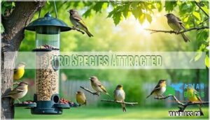 bird species attracted