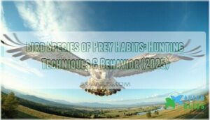 bird species of prey habits