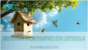 birdhouse construction and materials
