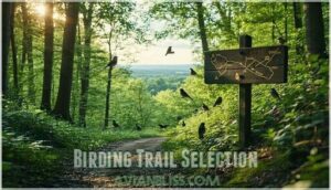 birding trail selection