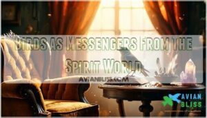 birds as messengers from the spirit world