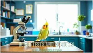 blood tests and cultures